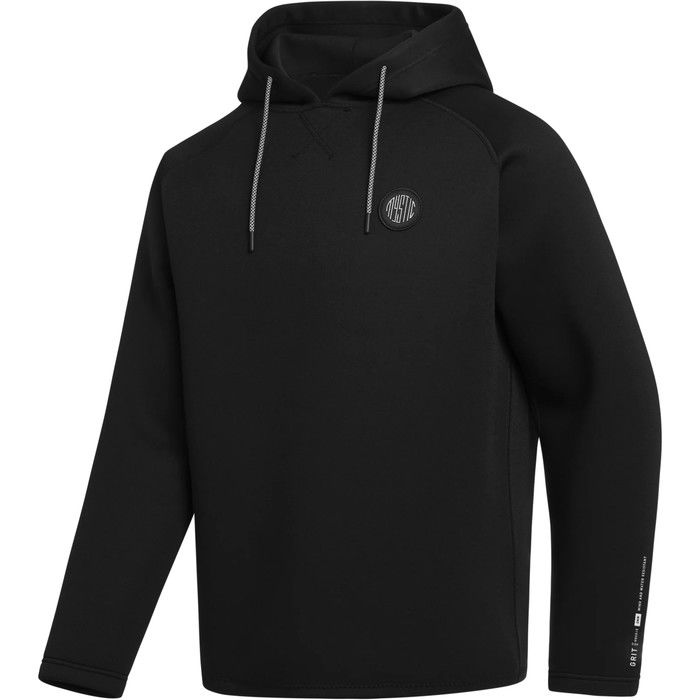 2024 Mystic Grit 2mm Neoprene Hoodie 35017.230330 Black